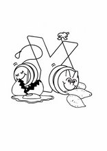 Alphabets avec des dessins d'enfants182