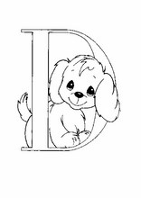 Alphabets avec des dessins d'enfants244