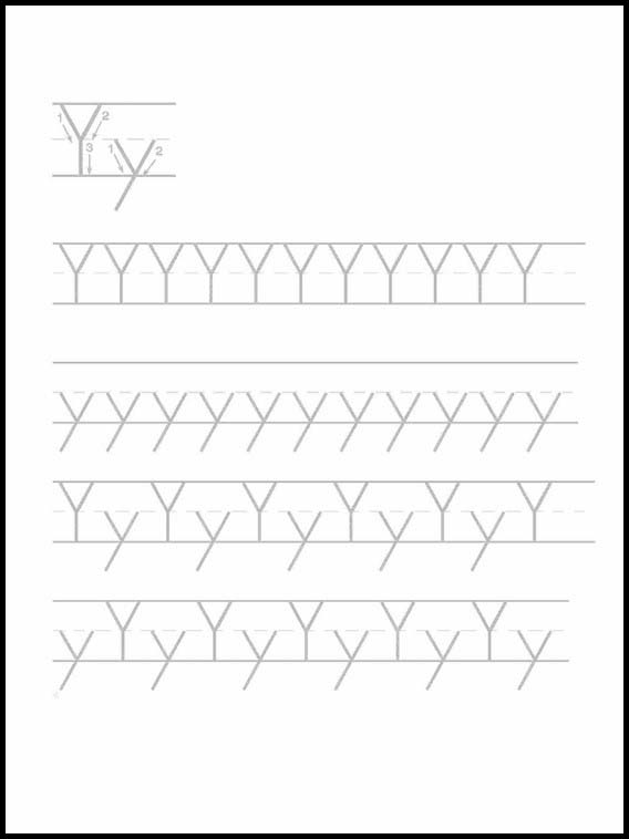 Activite Enfant Calligraphie Alphabet 25 Calligraphie Alphabet 25