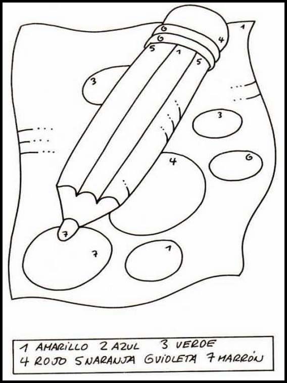 Coloriage les zones indiquées 37