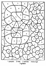 Coloriage les zones indiquées16