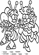 Coloriage les zones indiquées56