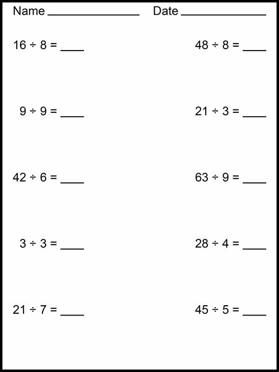 Divisions faciles 11