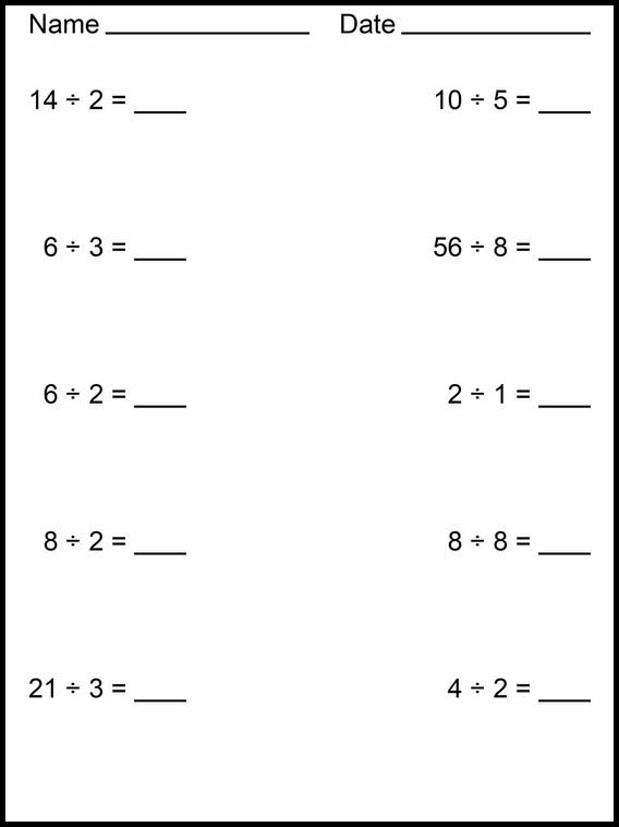 Divisions faciles 22