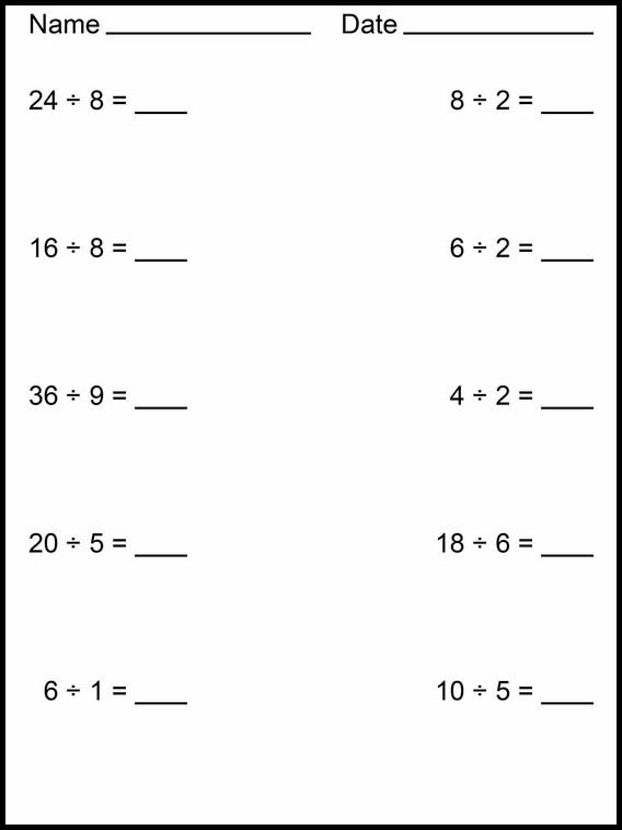 Divisions faciles 25