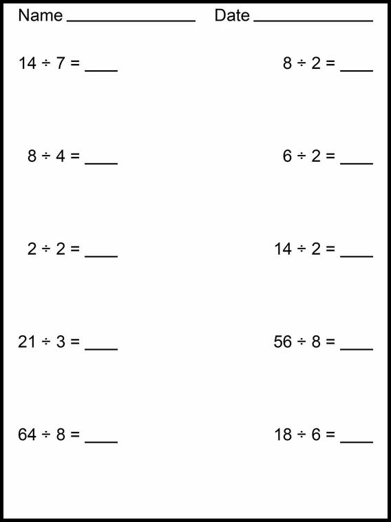 Divisions faciles 28