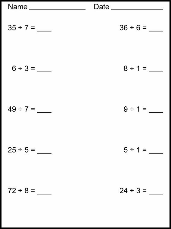 Divisions faciles 4