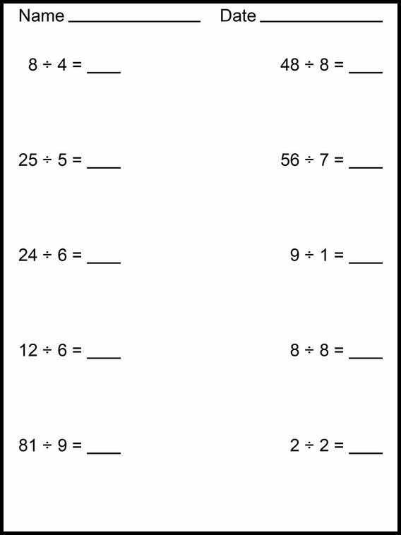 Divisions faciles 5