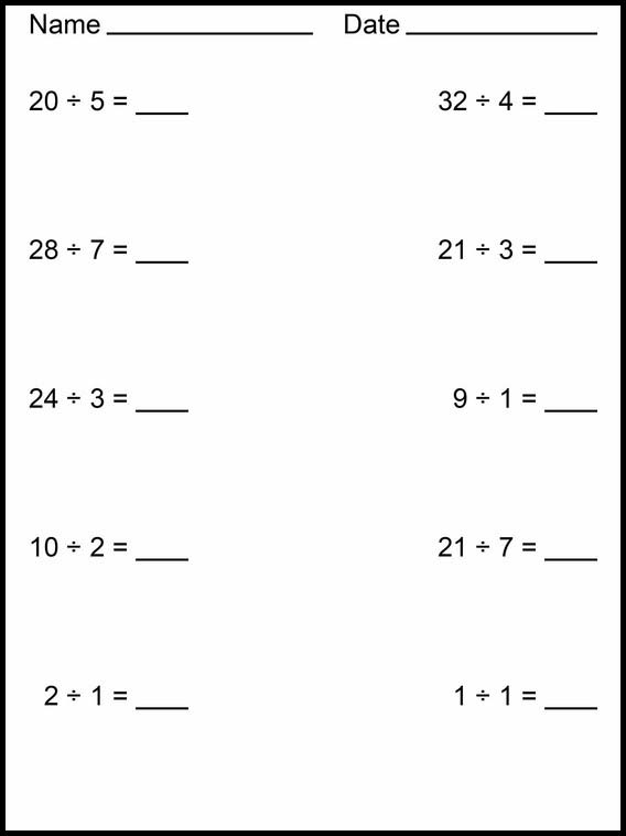 Divisions faciles 8