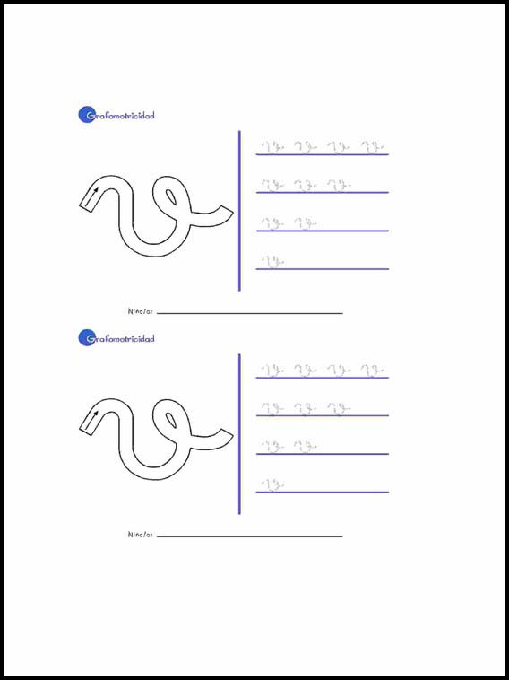 Alphabet pour apprendre l'espagnol 46