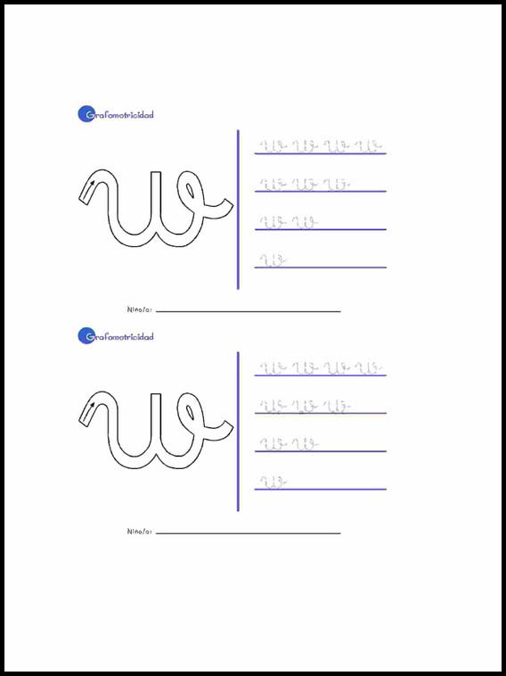 Alphabet pour apprendre l'espagnol 48