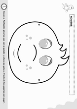 Coloriage objets pour apprendre l'espagnol26