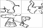 Exercice grande section maternelle Puzzles pour couper Puzzles pour couper
