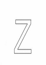 Relier les points. Alphabet27