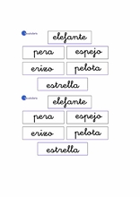 Vocabulaire pour apprendre l'espagnol5