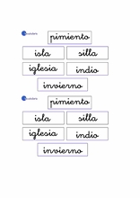 Vocabulaire pour apprendre l'espagnol9