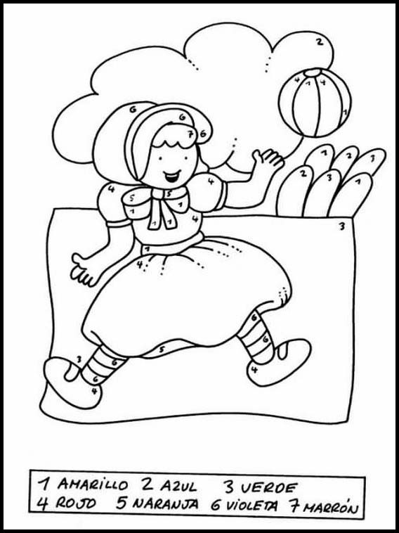 Coloring die Bereiche angezeigt 30