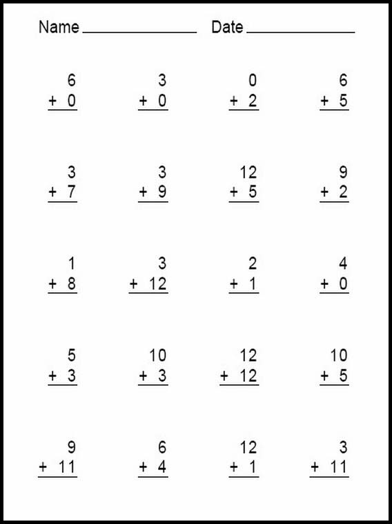 Leicht Addition 1