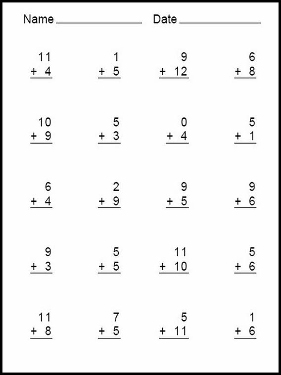 Leicht Addition 11