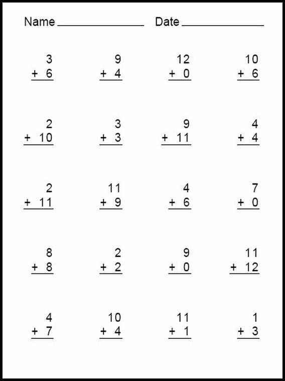 Leicht Addition 13