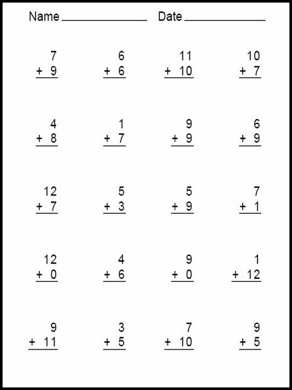 Leicht Addition 2