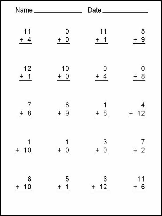 Leicht Addition 3