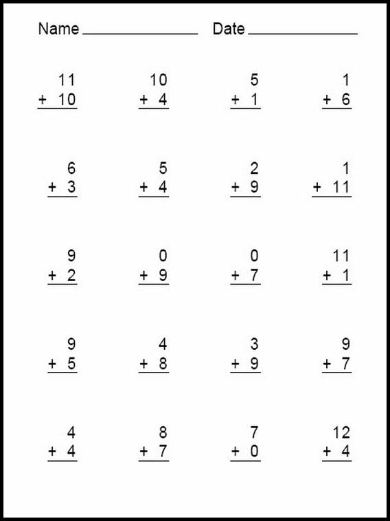 Leicht Addition 6