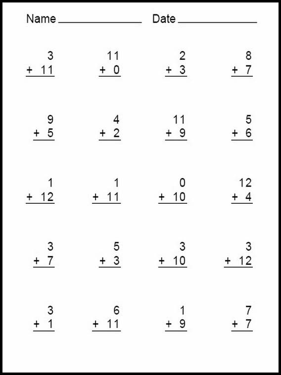 Leicht Addition 8