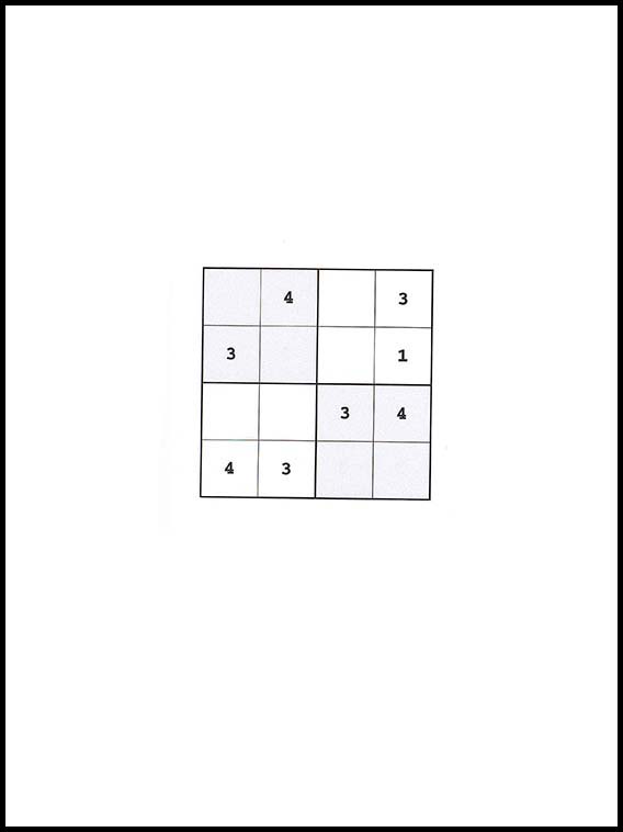 Sudoku 4x4 61