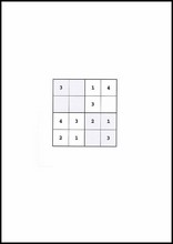 Sudoku 4x452