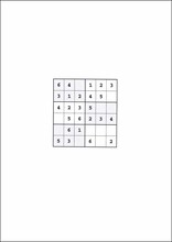 Sudoku 6x685