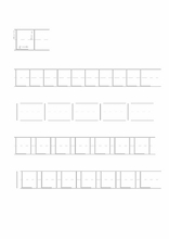 Kalligrafie Alfabet handschrift12