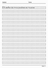 Kalligrafie grid om Spaans te leren19