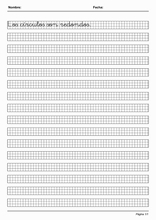 Kalligrafie grid om Spaans te leren37