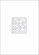 Sudoku 6x619
